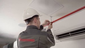 Монтаж аэроионного аспирационного извещателя серии ИОНОСЕНС