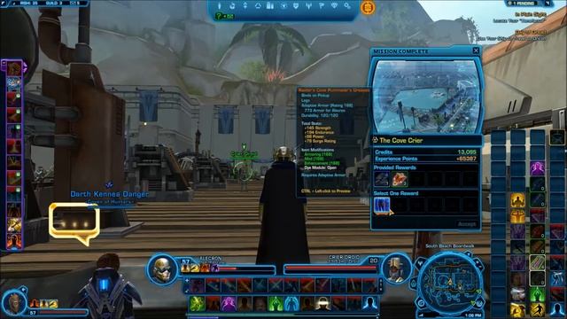 SWTOR Shadow of Revan Stop and Speak to Crier Droid смотреть онлайн