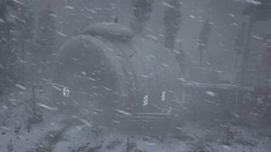 Невероятно СИЛЬНАЯ МЕТЕЛЬ для уютного зимнего сна на 5 часов. Метель в кузнице для сна