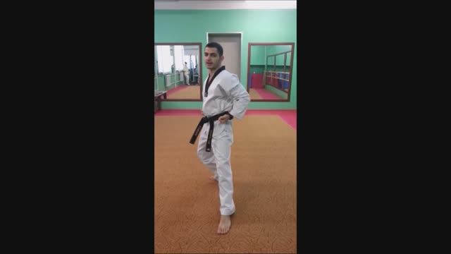 Taekwondo WTF. Стойка Твид Куби.