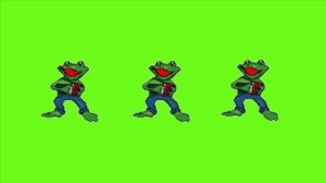 Футаж на хромакее Вам может показаться, что мы квакаем песня