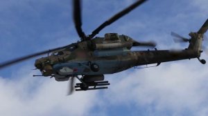 Вертолет Ми-28нм.