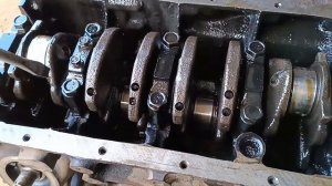 2️⃣Ремонт двигателя.,,МАСЛЯНОЕ ГОРЛО" перекрыто🤢🤢🤢Задиры в цилиндрах и на вкладышах.