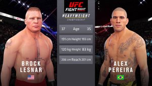 Брок Леснар против Сергея Павловича - UFC 4