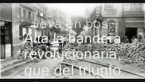 A las barricadas (lyrics) , tribute to CNT