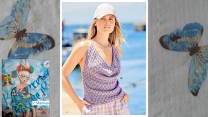 Сабрина июнь 2023.  Журнал по вязанию