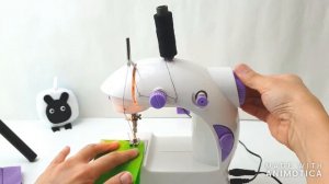 Mini Sewing Machine NOT Stitching? No problem! | Beginner Sewing Tutorial