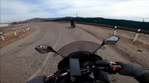 ПОКАТУШКА НА МОТО ЧАСТЬ 1// КАВАСАКИ НИНДЗЯ 400 //СУЗУКИ СВ400