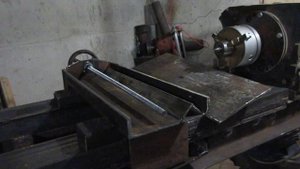 Токарный станок самодельный(каретка супорта с поперечной подачей)ч.2