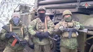 Поздравление от военнослужащих группировки войск «Север»