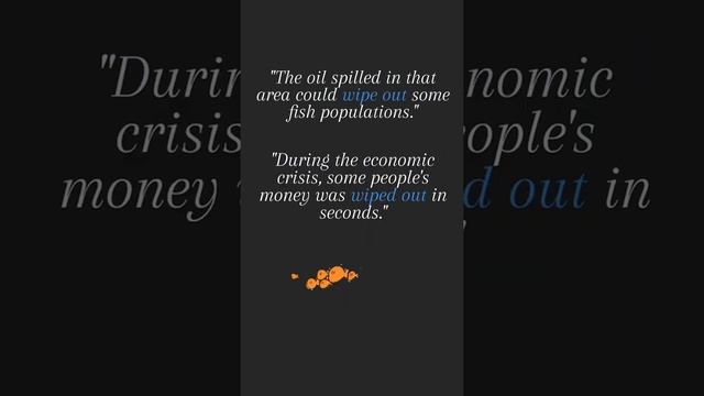 Wipe Out - Phrasal Verb смотреть онлайн