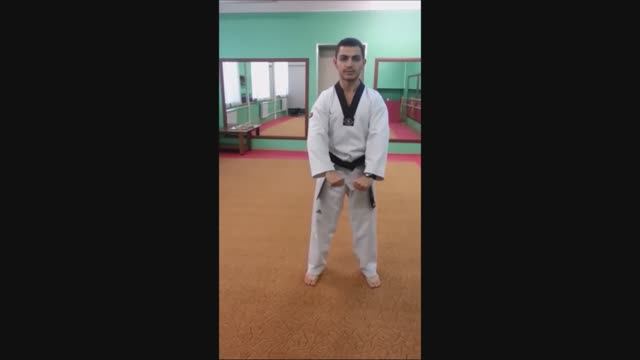 Taekwondo WTF. Стойка Чумби Соги.