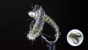 Очень Вкусные Личинки на Хариуса и Ленка! Хитрая Комбинация Материалов и Уникальный эффект! #мушки