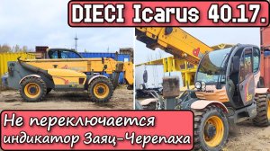 DIECI Icarus 40.17. 2012г. Не переключается индикатор Заяц-Черепаха. Датчики на схеме