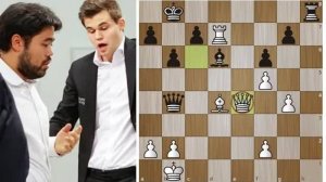 Невероятный ЗЕВОК Накамуры в партии против Карлсена! Magnus Carlsen Chess Tour Kiva Finals 2020