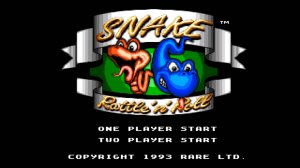 Прохождение игры : Snake Rattle ’n’ Roll . SEGA . PC .Эмулятор gens .