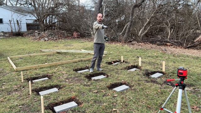 How To Build A Level DIY Shed Foundation смотреть онлайн