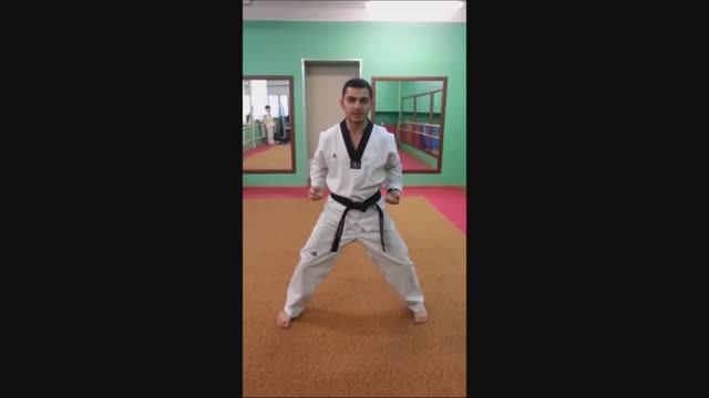 Taekwondo WTF. Стойка Чучум Соги.