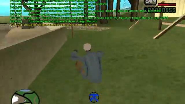 SAMP 1 Приключения Бомжа Начало