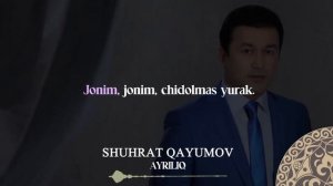 Shuxrat Qayumov - Ayriliq | Milliy Karaoke