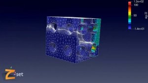 Z-cracks 3D fracture simulation with automatic generation of regular ring mesh around crack fronts