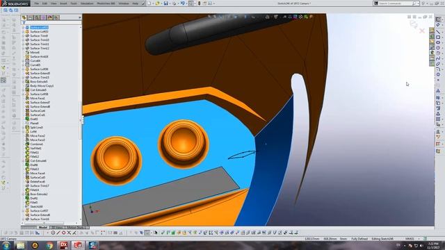 SolidWorks Tutorial - 1972 Chevrolet Camaro (Part 22) смотреть онлайн