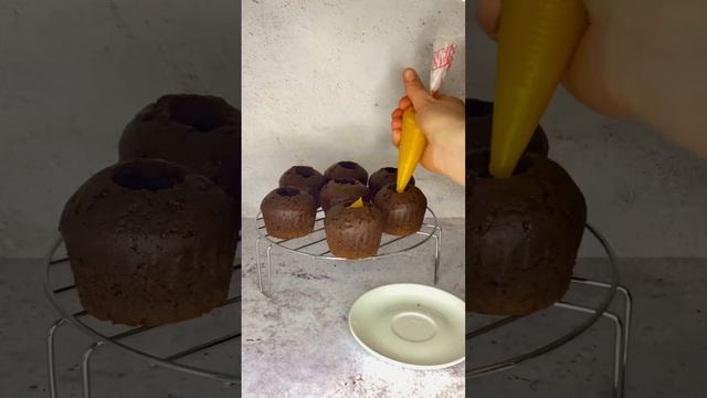 Солнечные шапочки капкейков с куркумином #натуральныекрасители