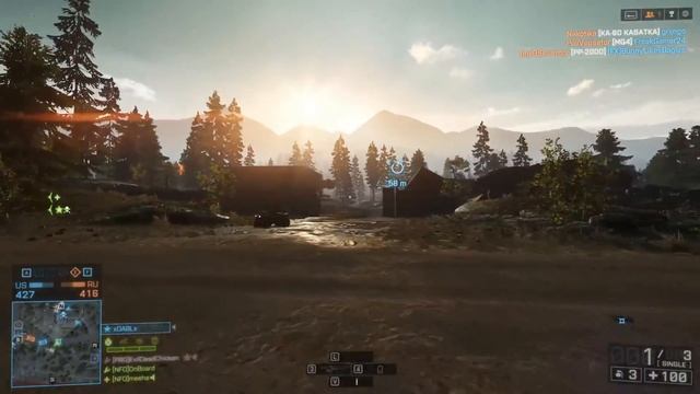 Battlefield 4 Real men kill with one arm смотреть онлайн