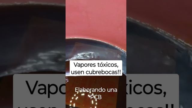 elaborando una PCB con cloruro férrico, recomendación!!! смотреть онлайн