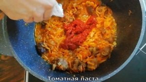 Тушёная капуста с мясом