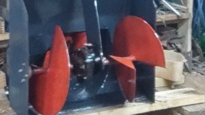 1часть снегоуборочная приставка из 2х баллонов