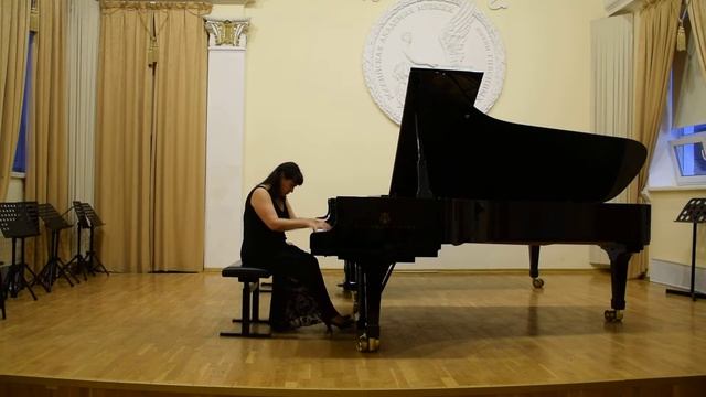 Ф.Лист. Вариации на тему Баха - Анна Крымская. Live смотреть онлайн