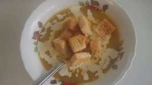 Суп пюре из тыквы