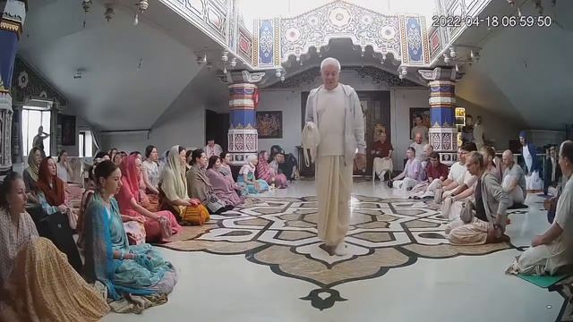 18/04/2022 Джапа-медитация с Е.М. Чайтанья Чандра Чараном прабху. Ильский
