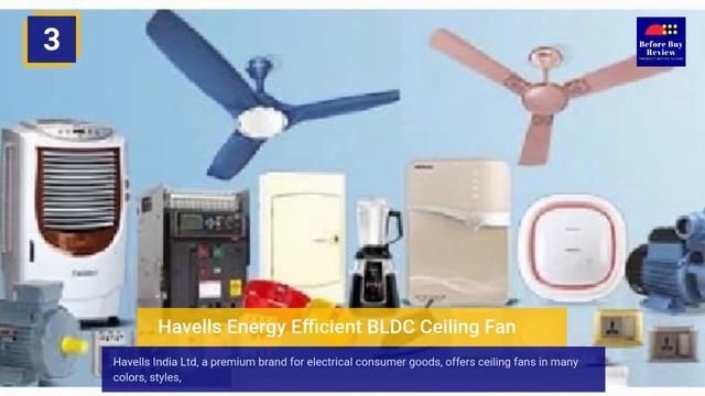 ✅ Most Energy Efficient BLDC Ceiling Fan in India ⚡ Low Watt Ceiling Fan ⭐⭐⭐⭐⭐