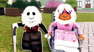 Мы с Марал стали опасными бабушками в роблокс старички