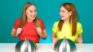 Челлендж. Шоколадная Еда vs Настоящая еда | Смешные Челленджи от BooGaGa