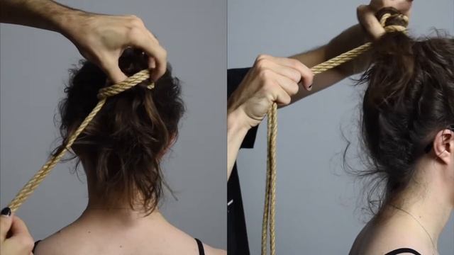 Simple Shibari Hair Tie