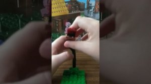 Как собрать из лего хищное растение из майнрафта