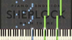Sherlock Main Theme | Easy Piano Tutorial
