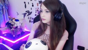 Стримерша Карина на The International 2016: Big Game Night