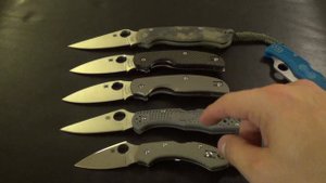 Spyderco Delica 4 and Endura 4