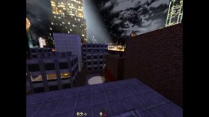 Action Quake 2 Map - Urban2. Made in Minecraft!