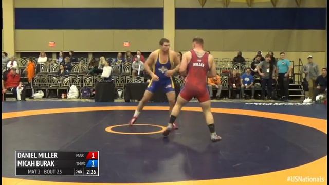 98 Rnd of 16 - Daniel Miller (Marines) vs. Micah Burak (Titan Mercury WC) смотреть онлайн