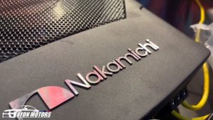 NAKAMICHI (NBF10.2A) Underseat Subwoofer Bass Performance sample! #AyonMotors
