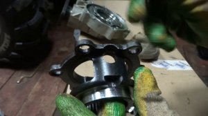 cf moto x6 ремонт переднего редуктора, вариант без сварки