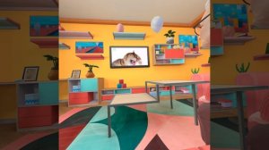 Играю в AM CAT VR играю на улице  показываю разные баги. VR Котик в новогоднем скине.