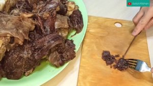 Холодец из Конины . Сытная , полезная еда в холодное время года.