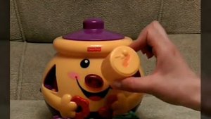 Волшебный горшочек Fisher price Смейся и учись (Cookie Shape Surprise Laugh & Learn Fisher price)
