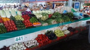 Ташкент. Цены на рынке Кадышева (Авиасозлар бозори). Узбекистан